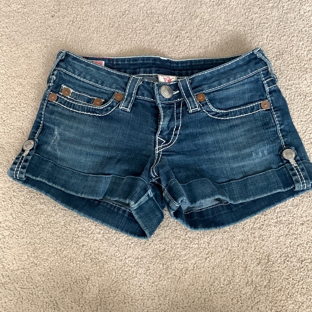 True Religion Brand jean shorts